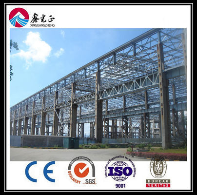 OEM Steel Frame Warehouse การก่อสร้างการปั่น H Section Steel