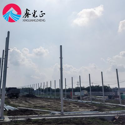 โครงสร้างเหล็ก Prefab โรงเลี้ยงไก่ โรงเลี้ยงสัตว์เกษตร