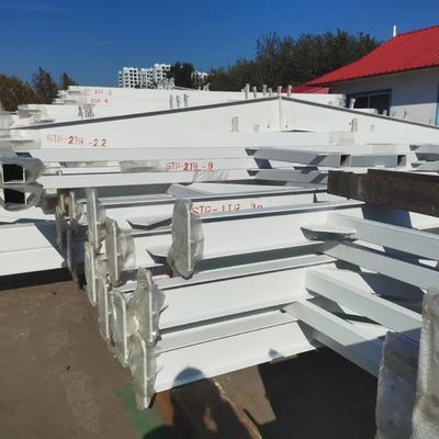 อาคารโกดังเหล็กเรือนกระจก Prefab อาคารโกดังเหล็ก CE Certificate