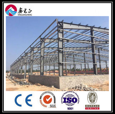 กันลม อาคารอุตสาหกรรม Prefab โครงสร้างเหล็ก
