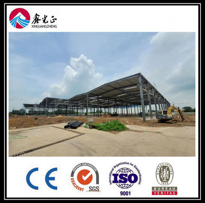 ISO วัสดุโครงสร้างเหล็ก คอลัมน์โครงสร้างเหล็กรีไซเคิล โครงสร้างเหล็ก