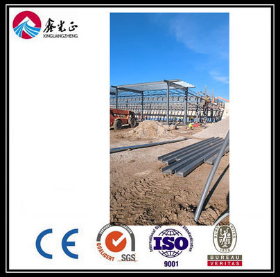 ISO วัสดุโครงสร้างเหล็ก คอลัมน์โครงสร้างเหล็กรีไซเคิล โครงสร้างเหล็ก