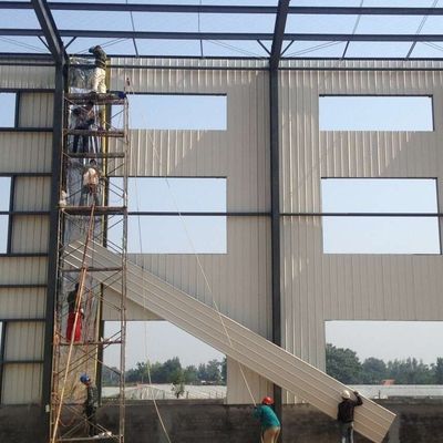 โครงสร้างสแตนเลสแบบกระสุนกระสุน โรงงาน OEM อาคารกรอบสแตนเลส Prefab