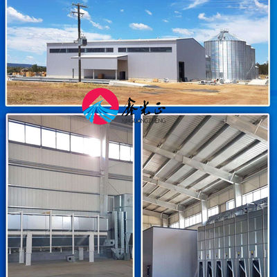 OEM Prefab Steel Warehouse สถานที่เก็บของเหล็ก