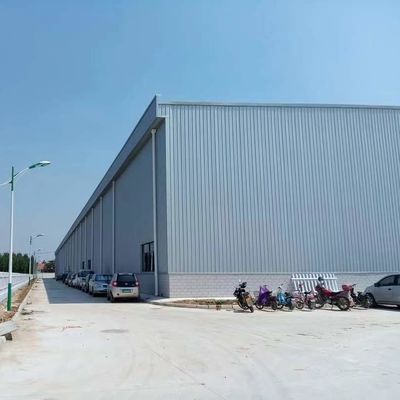 อาคารคลังสินค้า Prefab CE เหล็กเหล็กกระปุก ประหยัด