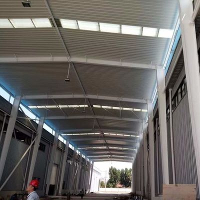 อาคารคลังสินค้า Prefab CE เหล็กเหล็กกระปุก ประหยัด