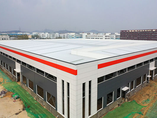SGS Steel Frame อาคารสํานักงาน OEM steel structure Warehouse