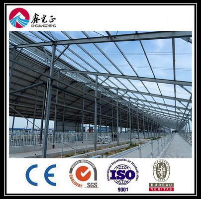 รับรอง SGS ของอาคารโกดังโลหะ Prefab ที่สามารถปรับแต่งได้