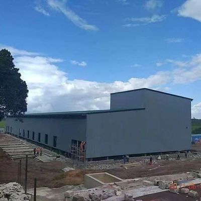 CE Steel Structure Warehouse Q355B โกดังสแตนเลสที่ทําจากเหล็ก