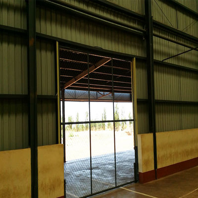 Q235 โรงงานโครงสร้างเหล็ก โกดังโลหะ Prefab ใบรับรอง SGS