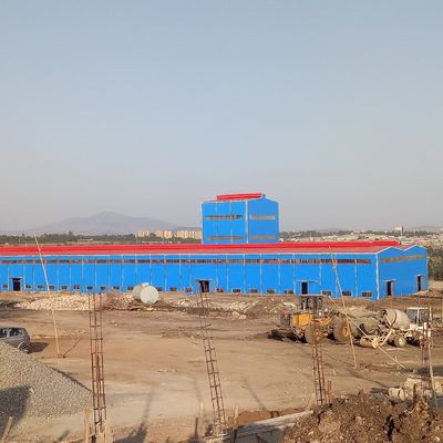 โรงงานสร้างโครงสร้างเหล็กหน้าต่าง PVC โรงงานสร้างโรงงานเหล็กตามสั่ง