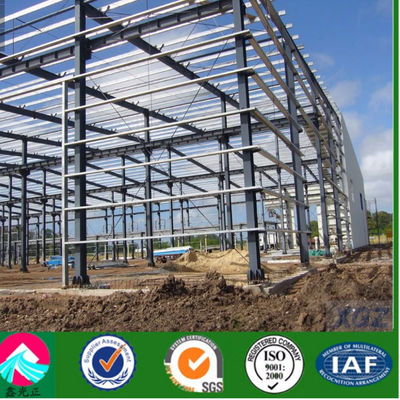OEM อาคารโกดังเหล็ก หมุนร้อนเหล็กกระปุก แฮงการ์เครื่องบิน