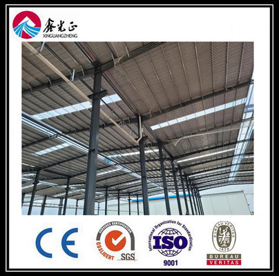 อะไหล่กรอบอาคารโลหะ Prefabricated ผนังหลังคาโลหะสําหรับสนามบิน