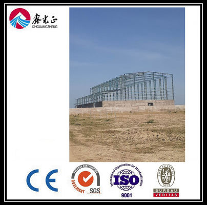 AISC อาคารคลังสินค้า Prefab โครงสร้างเหล็ก โมดูลเศรษฐกิจ