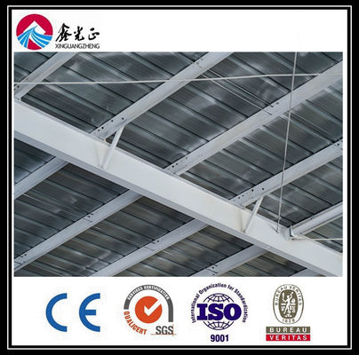 AISC อาคารคลังสินค้า Prefab โครงสร้างเหล็ก โมดูลเศรษฐกิจ