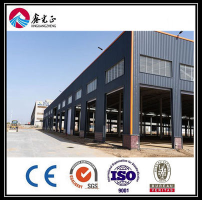 AISC อาคารคลังสินค้า Prefab โครงสร้างเหล็ก โมดูลเศรษฐกิจ