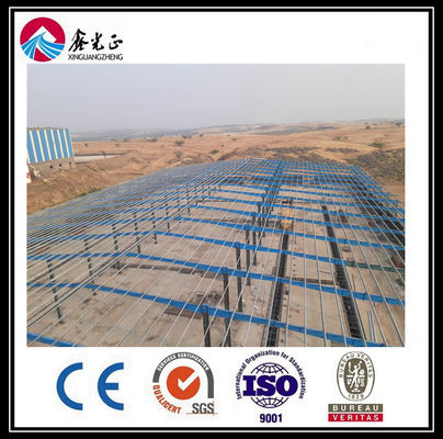 AISC อาคารคลังสินค้า Prefab โครงสร้างเหล็ก โมดูลเศรษฐกิจ