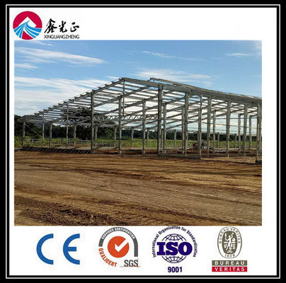 Q345B โรงงานสตาร์คโครงสร้างเหล็ก โกดังสตาร์คโครงสร้างเหล็ก พร้อมหน้าต่าง