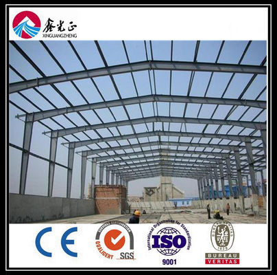 จีนที่กําหนดเอง โครงสร้างเหล็ก Prefabricated โรงงานโกดัง