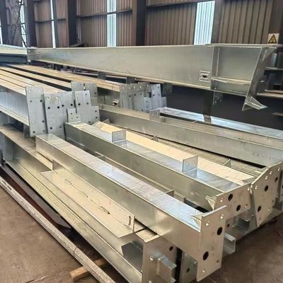 โบลท์เชื่อมเหล็ก บ้าน Prefabricated Q355B บ้าน Prefab โลหะ