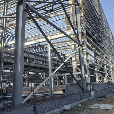 โครงสร้างเหล็กเกรด A บ้าน Prefab ที่มีประสิทธิภาพพลังงานสูงภายในงบประมาณ