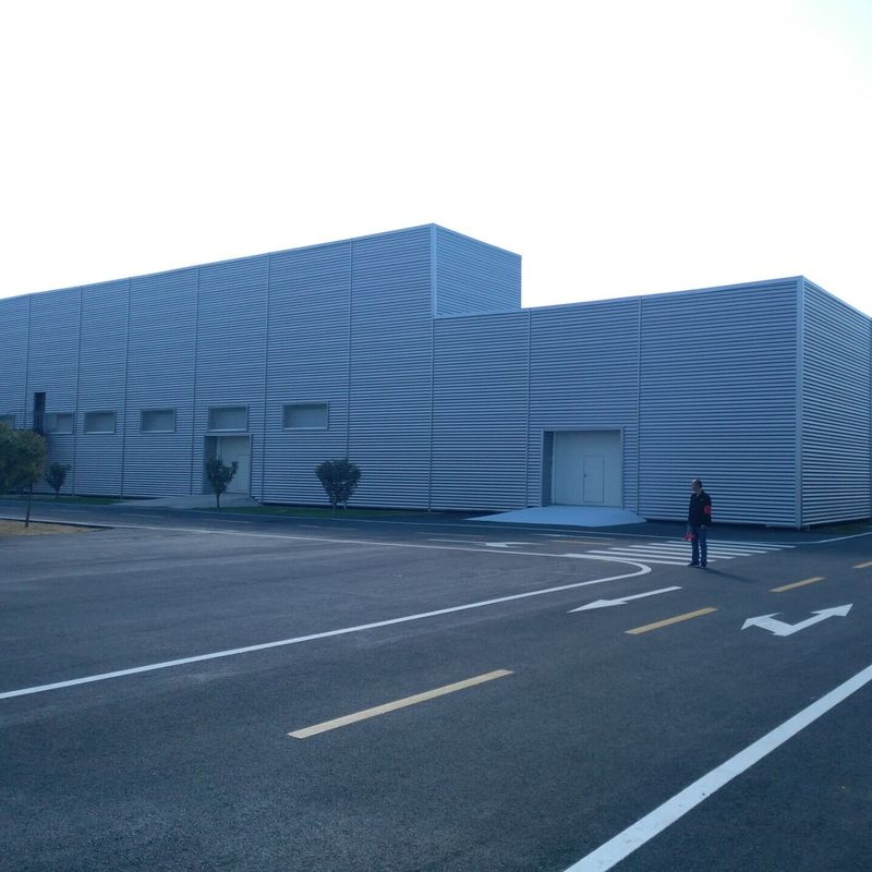 อาคารคลังสินค้า Prefab CE เหล็กเหล็กกระปุก ประหยัด