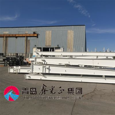 อาคารโกดัง Prefab Commercial โครงสร้างเหล็กกระปุก