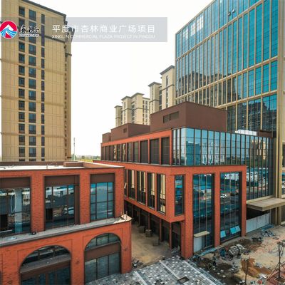 BV อาคารคลังสินค้า Prefab อาคารโครงสร้างเหล็กม้วนร้อน