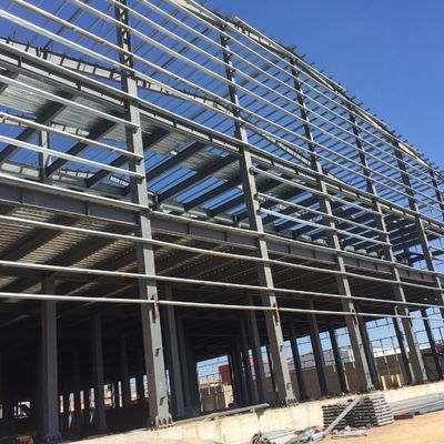 โกดังโครงสร้างเหล็กแบบกำหนดเองสำหรับโรงงาน - ออกแบบฟรี
