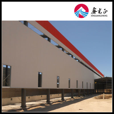Epoxy Rich Zinc Primer จบโกดัง Prefab พร้อม H Steel เฟรมเหล็กหลัก
