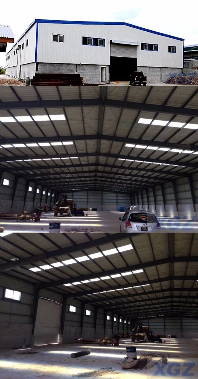 โครงสร้างสีเหล็ก Hanger อาคารอุตสาหกรรมคลังสินค้า Prefabricated 1